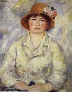 Pierre Renoir Aline Charigot(Madame Renoir) china oil painting reproduction